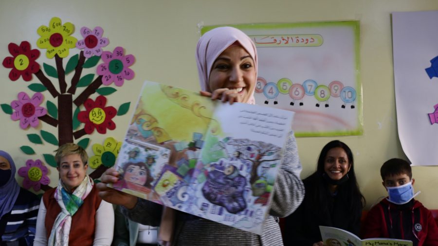 A delegation from Harvard University visited an ambassador we love reading, Fatima Enaba